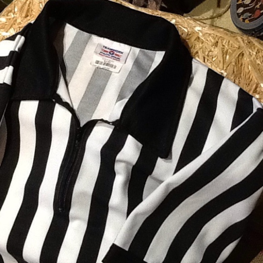 TeamWork Referee Polo. Who Dat Ref?